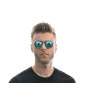 Ray ban round metal 3447aqua-b