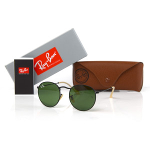 Ray ban round metal 3447-green-b